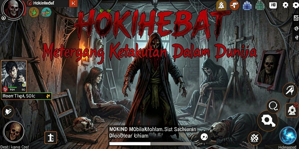 Screenshot menampilkan momen menegangkan dari gameplay HOKIHEBAT.