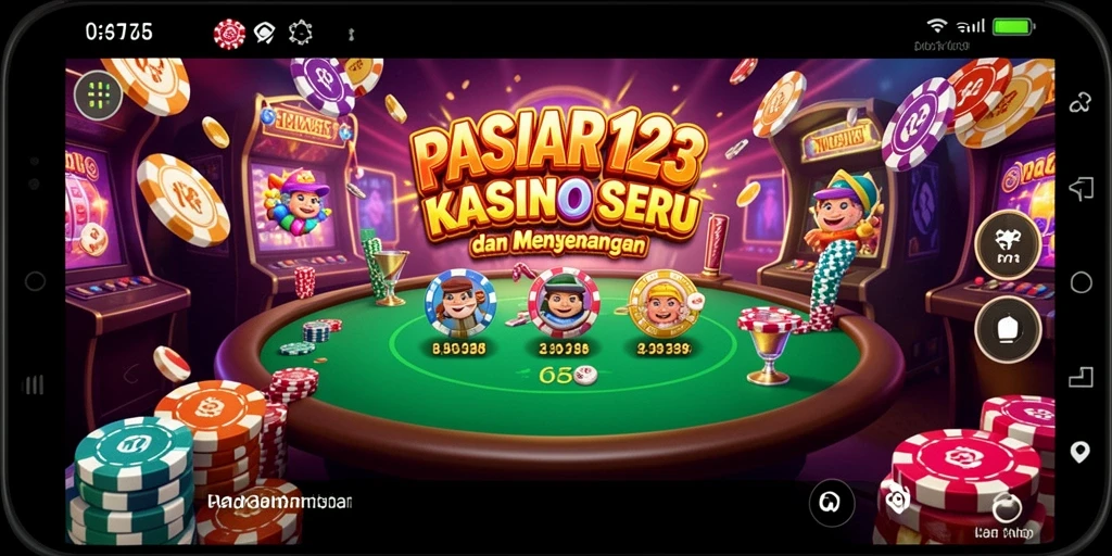 Tampilan gameplay PASAR123 yang menarik dan interaktif.