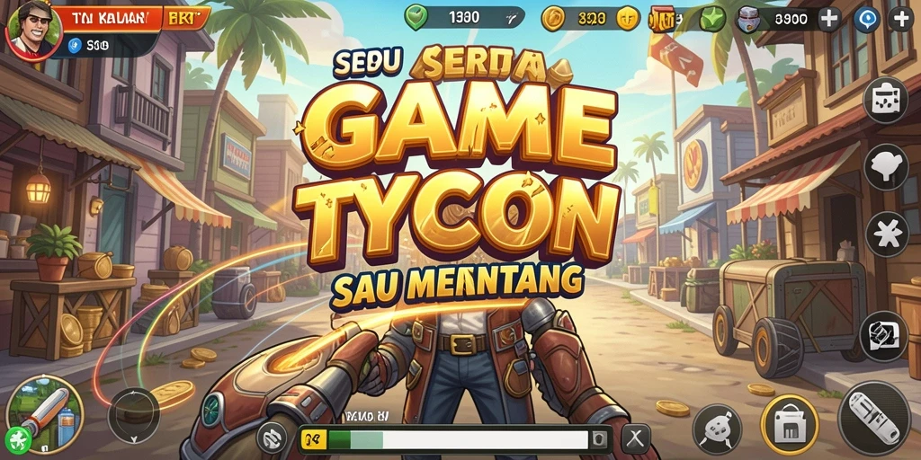 Screenshot S80 menampilkan gameplay Tycoon yang menantang dan seru.
