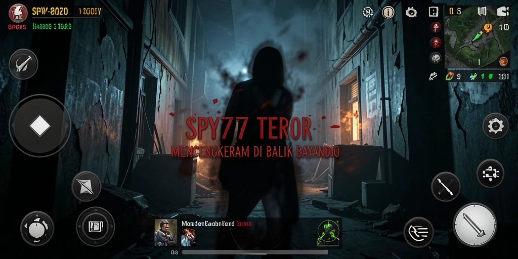 Gameplay menegangkan saat menjelajahi lokasi angker di SPY77.